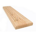 Competition Cribbage Set w/ Solid Oak Wood Sprint 2 Track Board